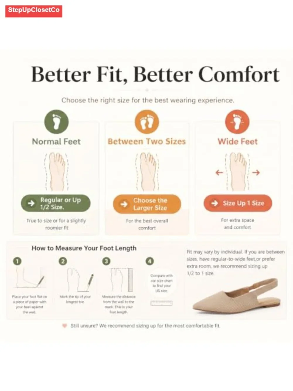 Women's Pointed Toe Knit Ballet Flats - Slip On Dressy Shoes Machine Washable